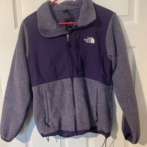 The North Face Two-Tone Purple Fleece Jacket